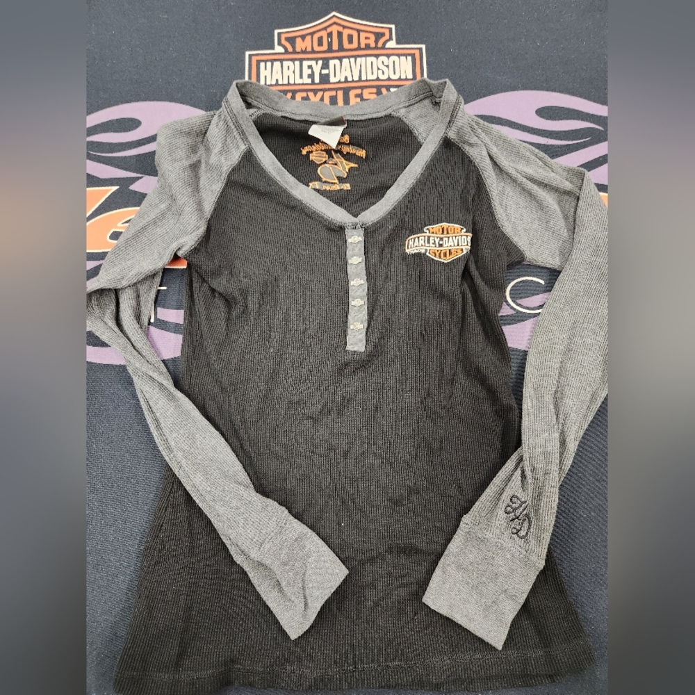 Genuine H-D Ladies LS Tee